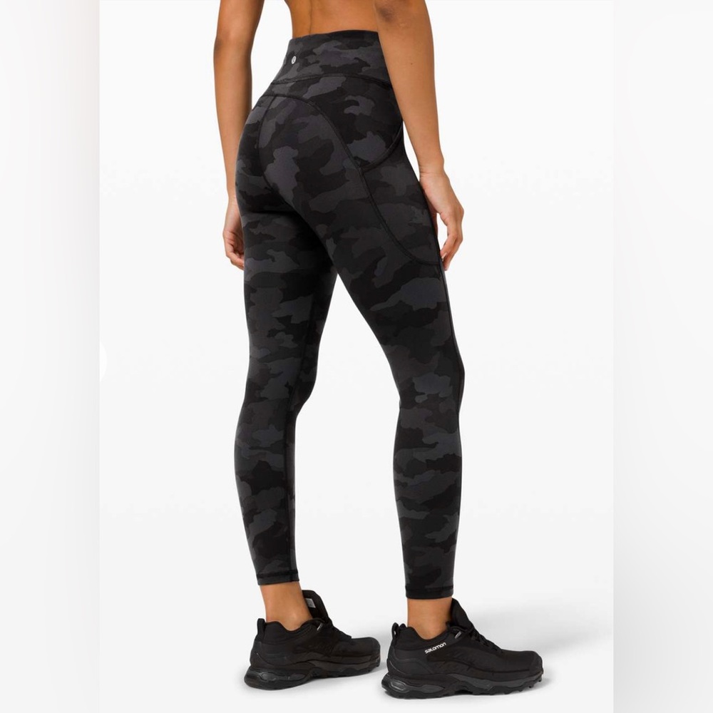 Lululemon Invigorate High-Rise 25" Heritage 365 Camo Deep Coal Multi 14